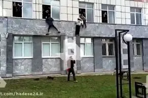 تیراندازی وحشتناک در دانشگاه/ دانشجویان پا به فرار گذاشتند+ فیلم