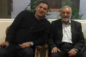 مراسم تشییع پدر علی دایی، با حضور چهره های سرشناس و فوتبالی