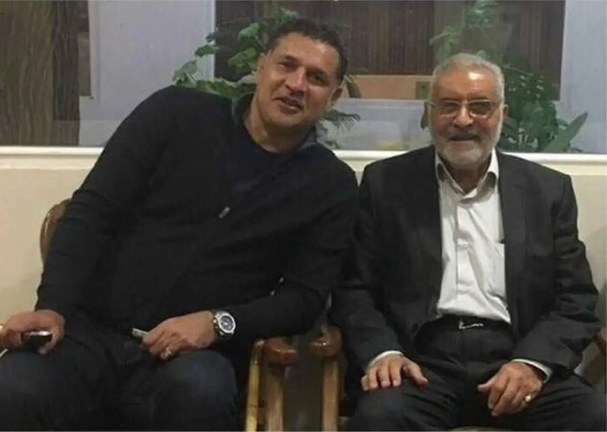 مراسم تشییع پدر علی دایی، با حضور چهره های سرشناس و فوتبالی