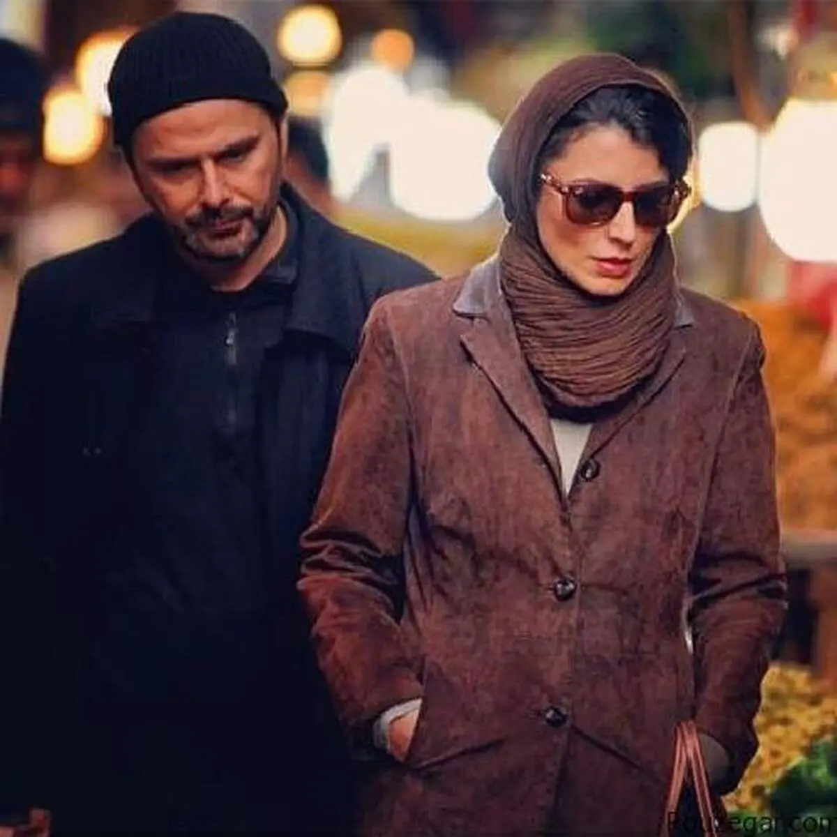  لیلا حاتمی از همسرش علی مصفا جدا شده؟