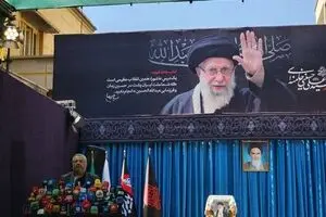 تشییع پیکر رهبر شهید در عراق