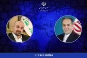 گفت‌وگوی عراقچی و رئیس اتحادیه میهنی کردستان عراق