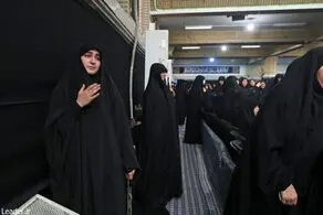 عکس از زینب سلیمانی در بیت رهبری + ببینید 