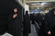 عکس از زینب سلیمانی در بیت رهبری + ببینید 