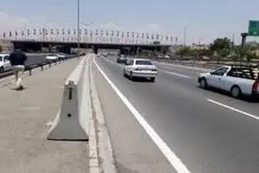خفت گیری در اتوبان ازادگان با قمه