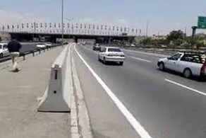 خفت گیری در اتوبان ازادگان با قمه