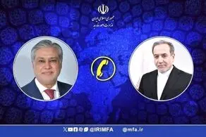 گفت‌وگوی تلفنی وزرای امور خارجه جمهوری اسلامی ایران و پاکستان