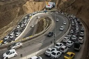 اعمال محدودیت تردد در چالوس 
