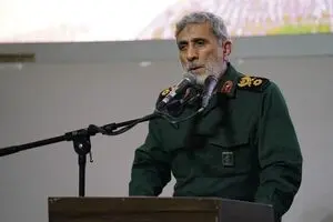 هشدار شدیداللحن سردار قاآنی به صهیونیست ها 