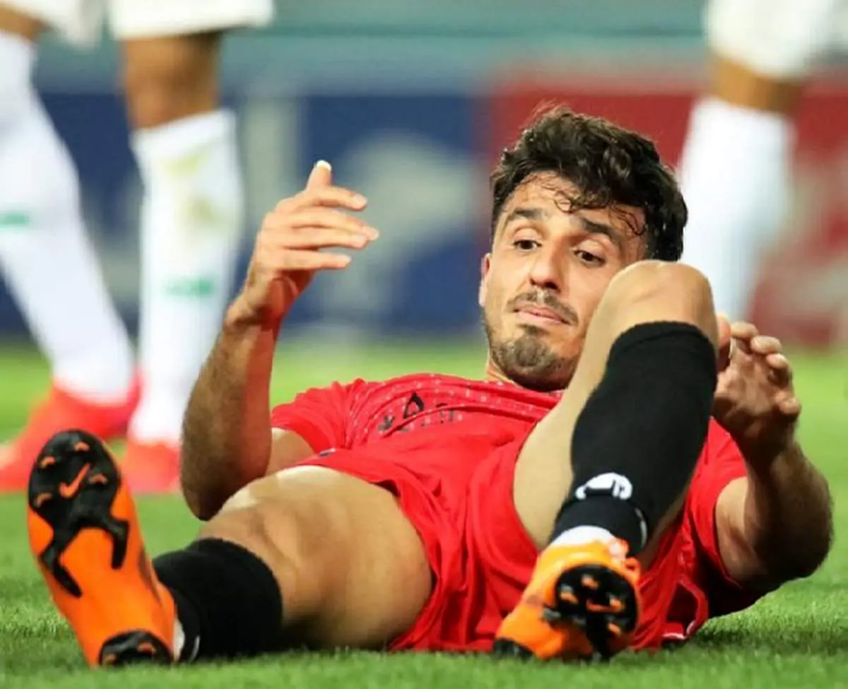 بمب پرسپولیسیها دچار مصدومیت شد