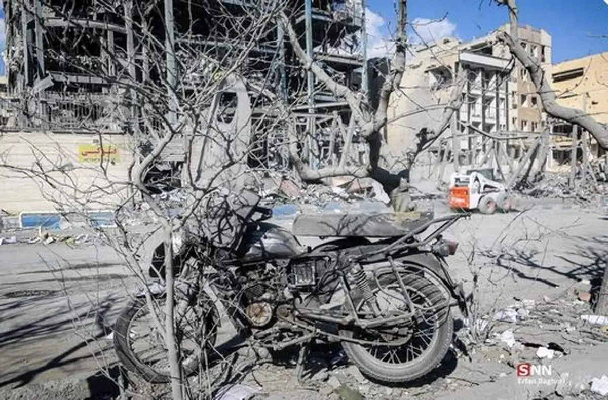 حملات موشکی به منازل مسکونی در منطقه جنت‌آباد تهران