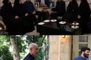 دیدار حمید نوری با خانواده شهید امیرعبداللهیان