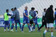 رختکن پرالتهاب استقلال بعد از بازی با نساجی