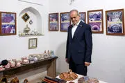 بازدید رئیس جمهور از مسجد کبود ایروان