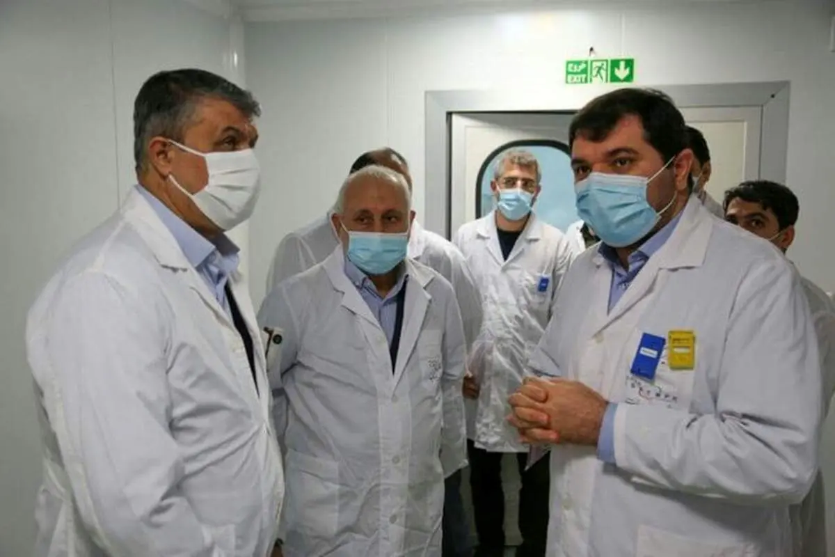 رئیس سازمان انرژی اتمی از شرکت پارس ایزوتوپ بازدید کرد