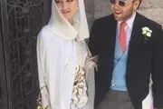 عروسی لاکچری زن طراح معروف با یک میلیاردر/لباس عروس جنجالی توجه همه را جلب کرد!+عکس