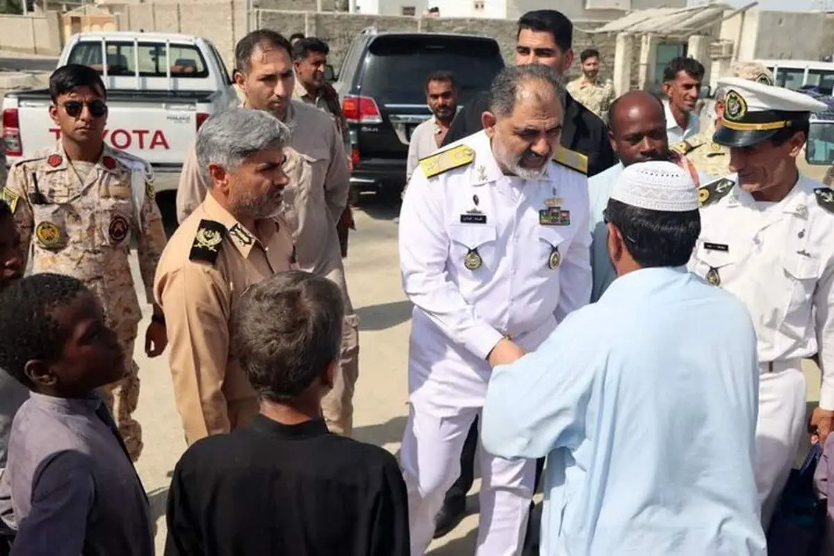 عکس معنادار از مقام ارشد نظامی در سیستان و بلوچستان + ببینید