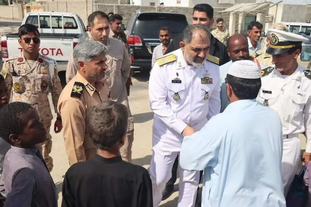 عکس معنادار از مقام ارشد نظامی در سیستان و بلوچستان + ببینید 