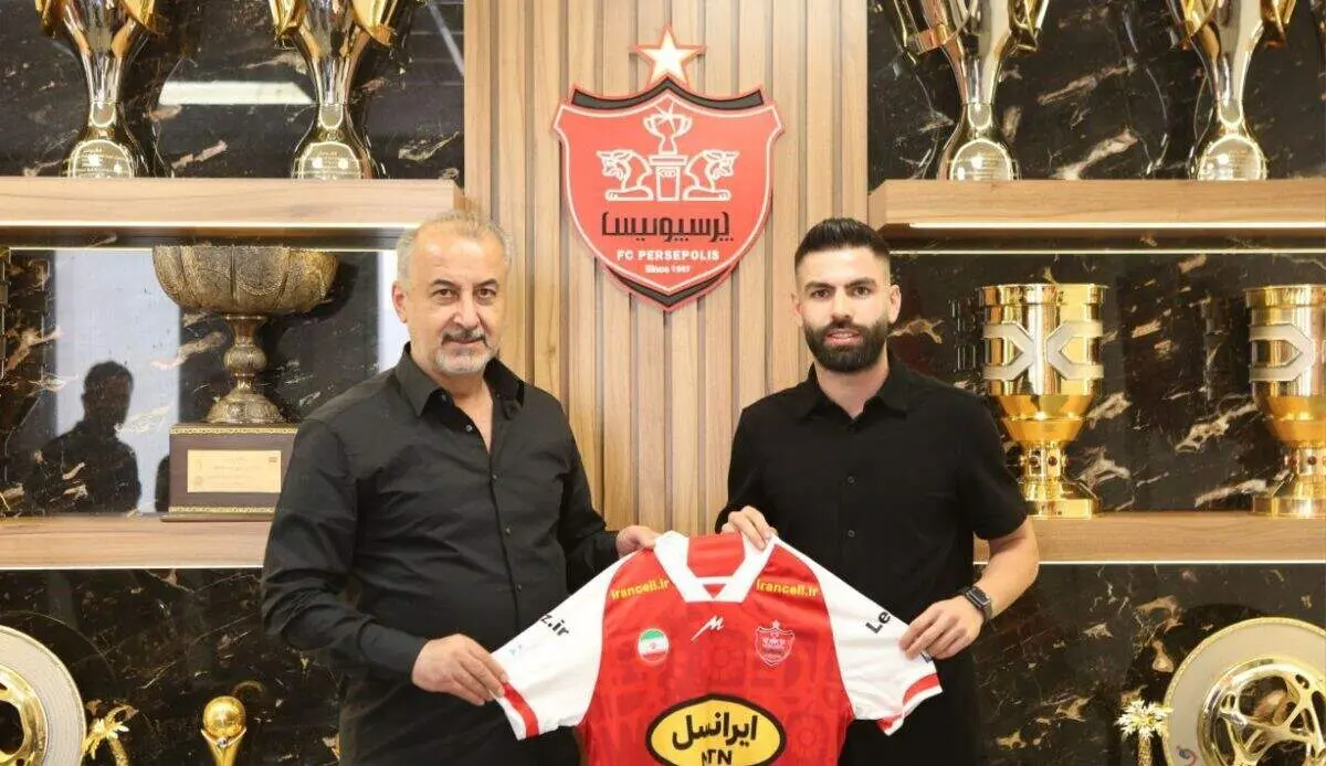 ستاره پرسپولیس در تست پزشکی پس از عقد قرارداد