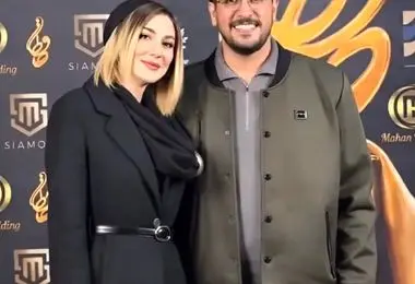 عاشقانه امیرحسین قیاسی و همسرش