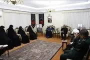حضور رئیس دفتر رهبری انقلاب در منزل سردار سلامی