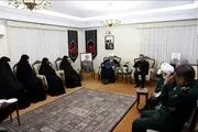 حضور رئیس دفتر رهبری انقلاب در منزل سردار سلامی