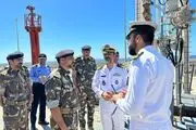 ناوگروه ۸۶ نیروی دریایی ارتش در صلاله عمان پهلو گرفت