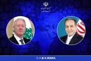 پیام عراقچی به همتای لبنانی 