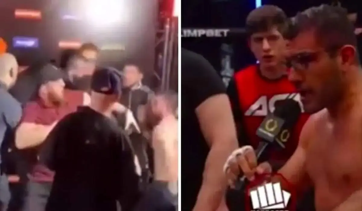 درآمد مبارزه هیبتی به دختری رسید که از او لگد خورد /ویدئوی کتک کاری کذب بود!