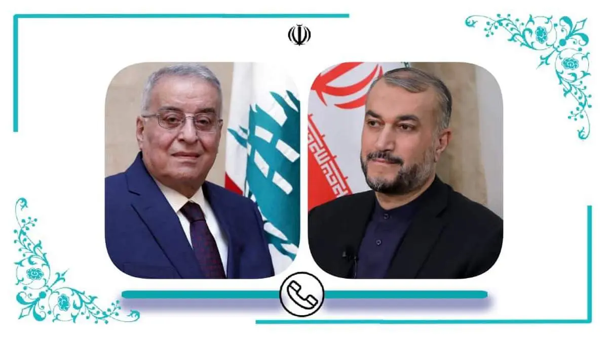 گفتگوی وزرای خارجه ایران و لبنان