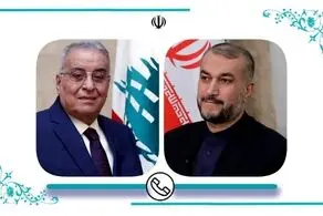 گفتگوی وزرای خارجه ایران و لبنان
