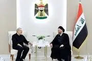 بررسی تحولات منطقه و روابط ایران ‌و عراق در دیدار عمار حکیم و لاریجانی 