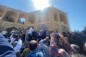 درد و دل دردناک کشاورزان اصفهانی با مسعود پزشکیان/ ظریف هم بود + عکس