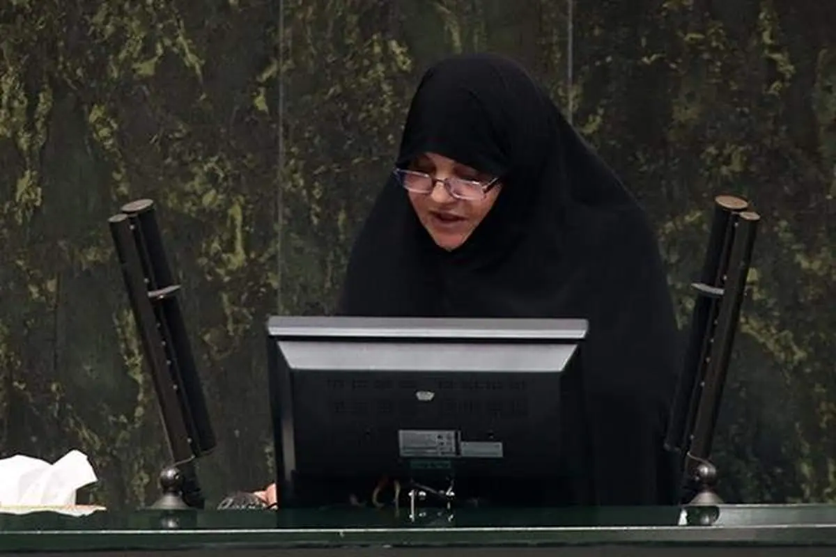شعر خواندن نماینده زن مجلس در جلسه امروز پارلمان + ببینید