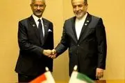 توییت وزیر خارجه هند پس از دیدار با عراقچی