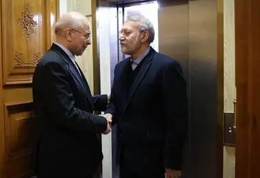 دلنوشته قالیباف برای علی لاریجانی 