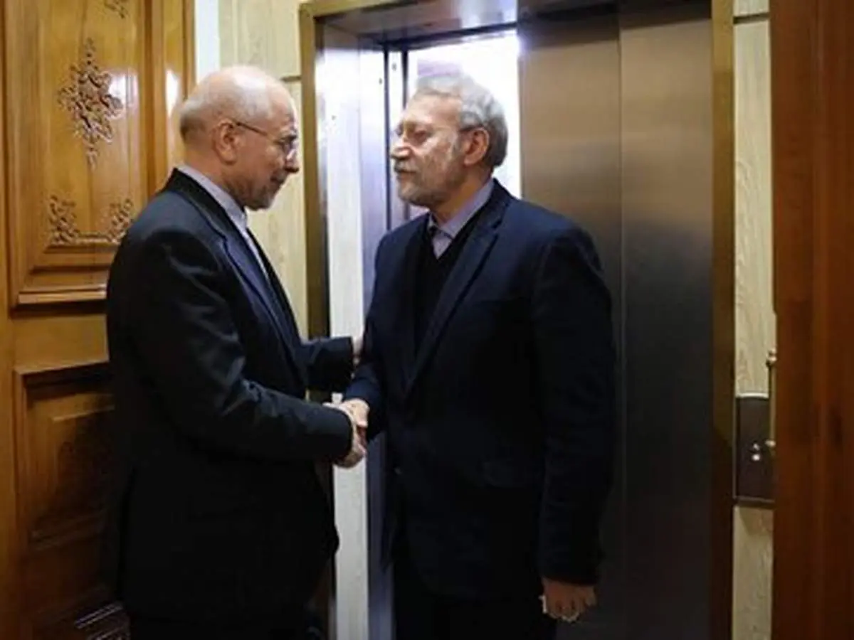 دلنوشته قالیباف برای علی لاریجانی 