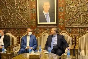 امیرعبداللهیان به دمشق رسید 