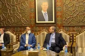 امیرعبداللهیان به دمشق رسید 