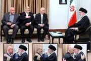 دیدار رئیس و اعضای شورای رهبری حماس با رهبر انقلاب 