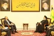 امیرعبداللهیان با سید حسن نصرالله دیدار کرد 