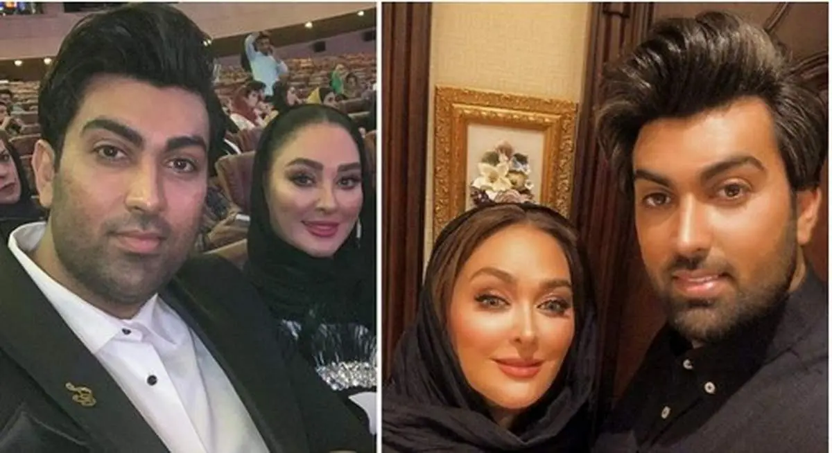 همسر اول و دوم الهام حمیدی/ تصاویری برای اولین بار