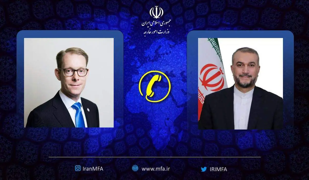 رایزنی وزرای خارجه ایران و سوئد