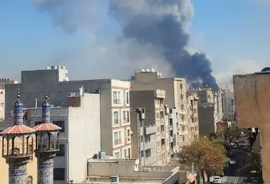 انفجارهای مهیب در تهران