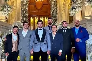 بزن و برقص ستاره ها در عروسی لاکچری حسن یزدانی/ فیلم