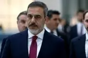 حضور وزیر خارجه ترکیه در مراسم تحلیف پزشکیان 