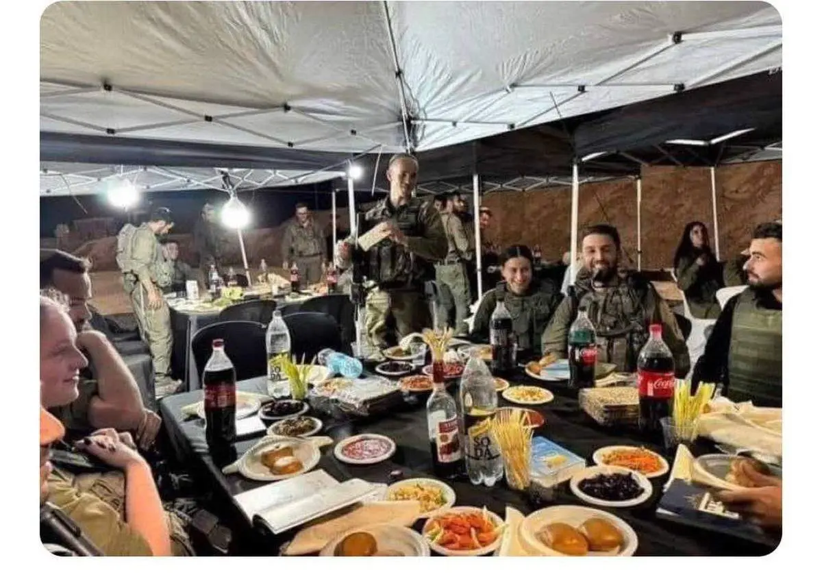 یک عکس از شام آخر وایرال شد! + ببینید