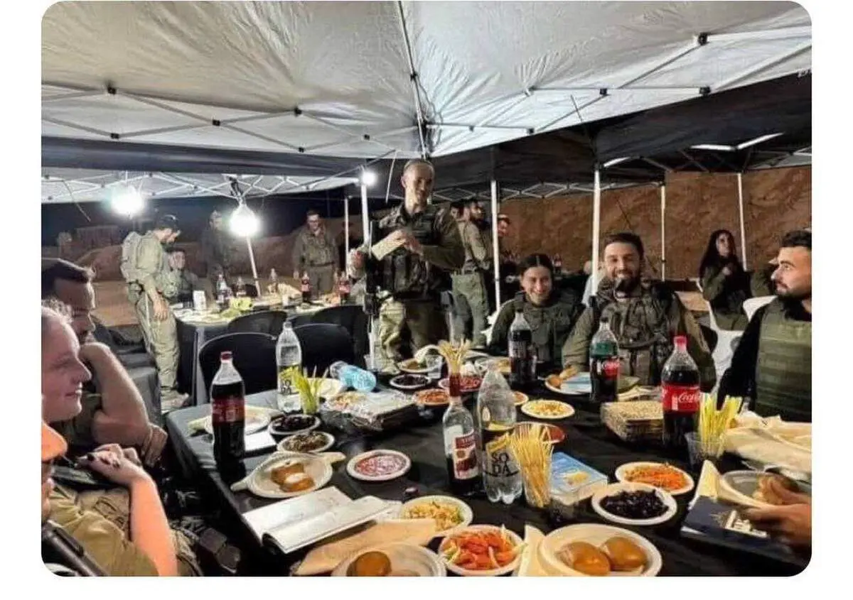 یک عکس از شام آخر وایرال شد! + ببینید 