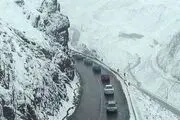 بارش باران و برف در جاده‌های ۱۰ استان 