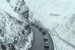 بارش باران و برف در جاده‌های ۱۰ استان 